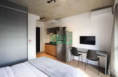 Apartamento com 1 dormitório à venda, 26 m² por r$ 468.000 - moema - são paulo/sp