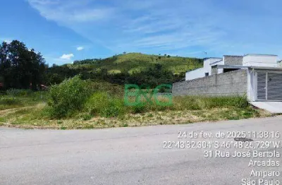 Terreno à venda, 357 m² por r$ 200.116 - bairro do martírio - amparo/sp