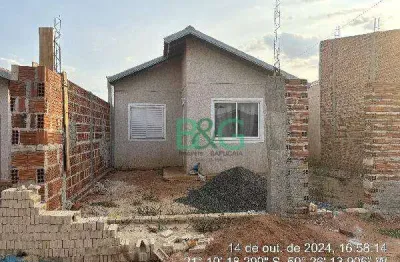 Casa com 2 dormitórios à venda, 43 m² por r$ 78.481 - residencial aimoré - araçatuba/são paulo