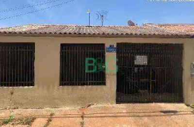 Casa com 2 dormitórios à venda, 140 m² por r$ 81.317,60 - conj alvares machado - álvares machado/sp