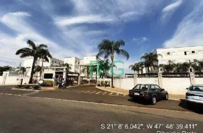 Apartamento com 2 dormitórios à venda, 41 m² por r$ 117.057 - ipiranga - ribeirão preto/sp