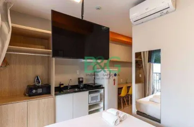 Studio com 1 dormitório à venda, 24 m² por r$ 510.000 - consolação - são paulo/sp