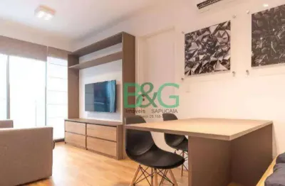 Apartamento com 1 dormitório à venda, 44 m² por r$ 824.000,00 - pinheiros - são paulo/sp