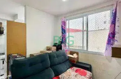 Apartamento com 2 dormitórios à venda, 43 m² por r$ 394.000 - santo amaro - são paulo/sp