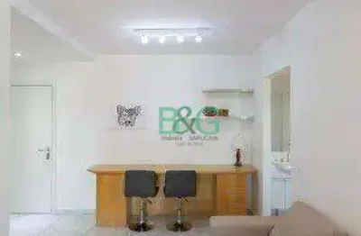 Apartamento com 1 dormitório à venda, 45 m² por r$ 649.000 - santo amaro - são paulo/sp