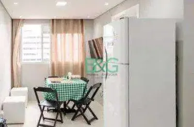 Studio com 2 dormitórios à venda, 35 m² por r$ 349.000 - jardim promissão - são paulo/sp