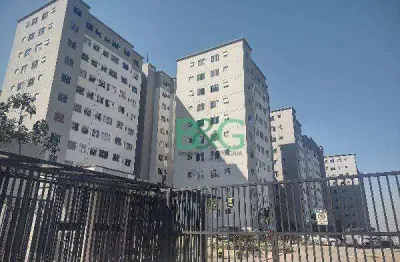 Apartamento com 2 dormitórios à venda, 40 m² por r$ 176.543 - jardim do lago - são paulo/sp