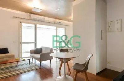 Studio com 1 dormitório, 60 m² - venda por r$ 1.350.000,00 ou aluguel por r$ 10.123,70/mês - itaim bibi - são paulo/sp