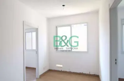 Apartamento com 2 dormitórios à venda, 34 m² por r$ 349. - socorro - são paulo/sp