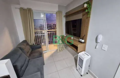 Apartamento com 1 dormitório, 29 m² - venda por r$ 260.000,00 ou aluguel por r$ 2.040,00/mês - belém - são paulo/sp