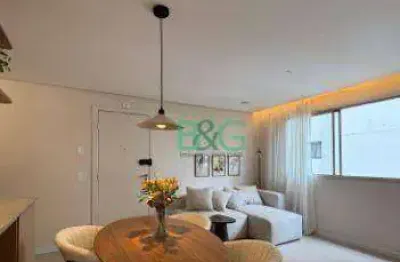 Apartamento à venda, 65 m² por r$ 910.000,00 - campo belo - são paulo/sp