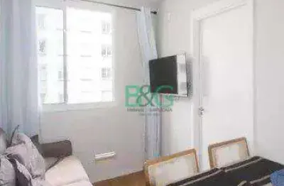 Apartamento à venda, 34 m² por r$ 359.000,00 - santo amaro - são paulo/sp