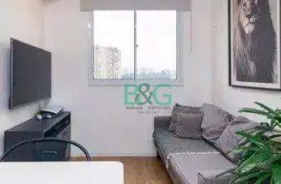 Apartamento à venda, 34 m² por r$ 388.000,00 - santo amaro - são paulo/sp