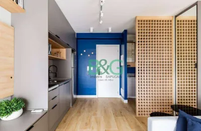 Studio com 1 dormitório para alugar, 28 m² por r$ 5.260,00/mês - pinheiros - são paulo/sp