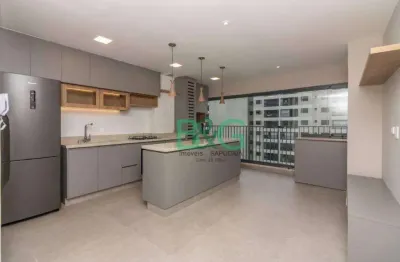 Apartamento com 2 dormitórios para alugar, 55 m² por r$ 6.235/mês - vila anastácio - são paulo/sp