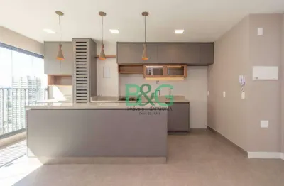 Apartamento com 2 dormitórios para alugar, 55 m² por r$ 5.532,10/mês - vila anastácio - são paulo/sp