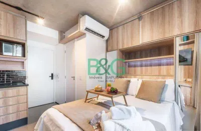 Studio com 1 dormitório para alugar, 17 m² por r$ 3.208,78/mês - bela vista - são paulo/sp