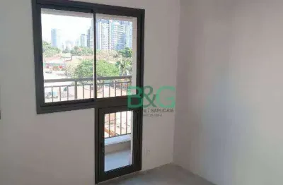 Apartamento com 1 dormitório à venda, 24 m² por r$ 300.000 - santo amaro - são paulo/sp