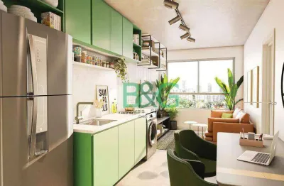 Apartamento com 1 dormitório à venda, 28 m² por r$ 330.711 - vila olímpia - são paulo/sp