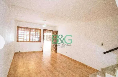 Sobrado com 2 dormitórios para alugar, 130 m² por r$ 3.947/mês - chácara santo antônio - são paulo/sp
