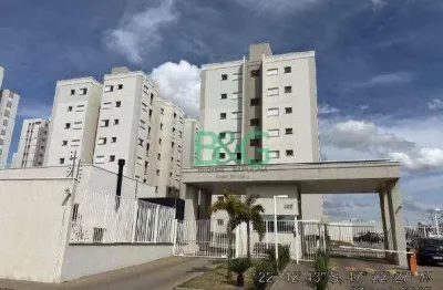 Apartamento à venda, 49 m² por r$ 129.344,49 - jardim dos manacás - santa bárbara d'oeste/sp