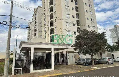 Apartamento com 2 dormitórios à venda, 56 m² por r$ 207.055 - jardim firenze - santa bárbara d'oeste/sp