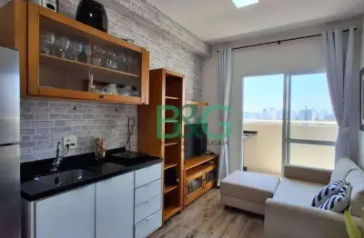 Apartamento com 1 dormitório à venda, 30 m² por r$ 430.000 - santo amaro - são paulo/sp