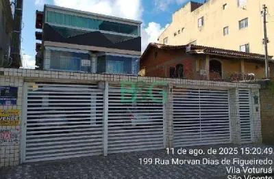 Sobrado à venda, 80 m² por r$ 438.663,66 - vila voturuá - são vicente/sp