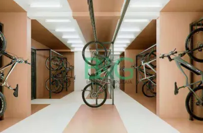 Apartamento com 2 dormitórios à venda, 37 m² por r$ 460.944 - mirandópolis - são paulo/sp