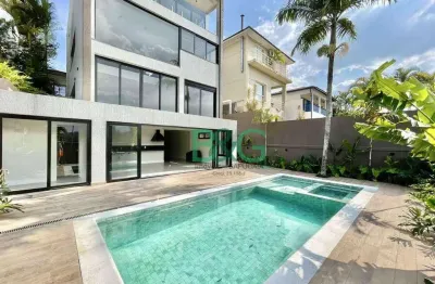 Casa com 4 dormitórios, 484 m² - venda por r$ 3.680.000,00 ou aluguel por r$ 19.600,00/mês - são paulo ii - cotia/sp