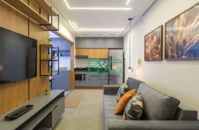 Apartamento para alugar, 32 m² por r$ 6.400,00/mês - pinheiros - são paulo/sp