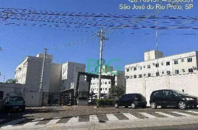 Apartamento com 2 dormitórios à venda, 39 m² por r$ 138.090 - jardim simões - são josé do rio preto/sp