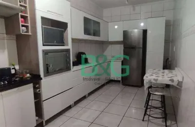 Sobrado com 3 dormitórios à venda, 160 m² por r$ 406.000,00 - parque dos bancários - são paulo/sp