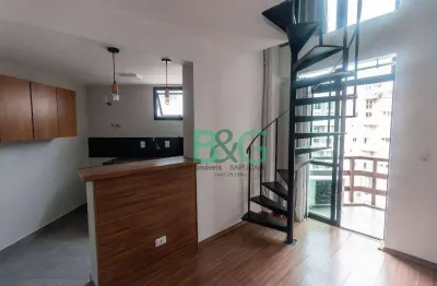 Apartamento duplex para alugar, 46 m² por r$ 4.674,21/mês - itaim bibi - são paulo/sp