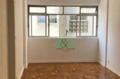 Apartamento com 1 dormitório, 37 m² - venda por r$ 350.000 ou aluguel por r$ 2.400/mês - santa cecília - são paulo/sp