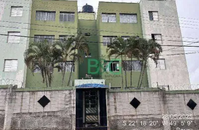 Apartamento com 2 dormitórios à venda, 56 m² por r$ 186.002 - vila marajoara - bauru/sp