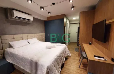 Apartamento com 1 dormitório à venda, 25 m² por r$ 495.000 - campo belo - são paulo/sp