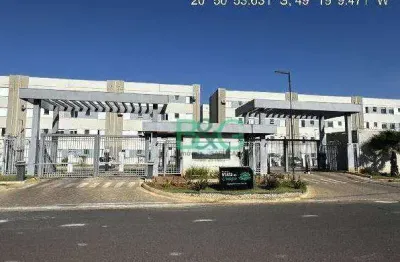 Apartamento com 2 dormitórios à venda, 43 m² por r$ 135.000,00 - loteamento residencial maria adelia - são josé do rio preto/sp