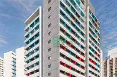 Studio com 1 dormitório à venda, 21 m² por r$ 276.914,32 - vila buarque - são paulo/sp