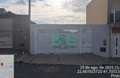 Casa à venda, 29 m² por r$ 115.517,17 - jardim dos manacás - piracicaba/sp