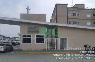 Apartamento à venda, 44 m² por r$ 105.000,00 - residencial e comercial cidade morumbi - pindamonhangaba/sp