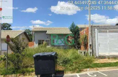 Casa com 2 dormitórios à venda, 42 m² por r$ 117.860,63 - aparecidinha - sorocaba/sp