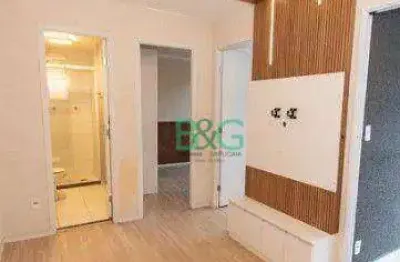 Apartamento à venda, 43 m² por r$ 349.000,00 - vila monumento - são paulo/sp