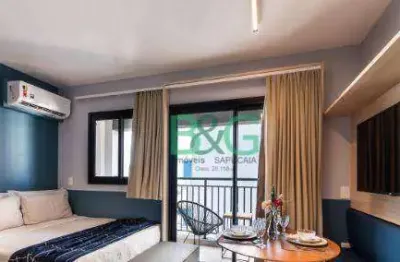 Apartamento à venda, 27 m² por r$ 480.000,00 - consolação - são paulo/sp