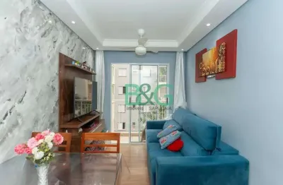 Apartamento à venda, 47 m² por r$ 370.000,00 - jardim das flores - são paulo/sp