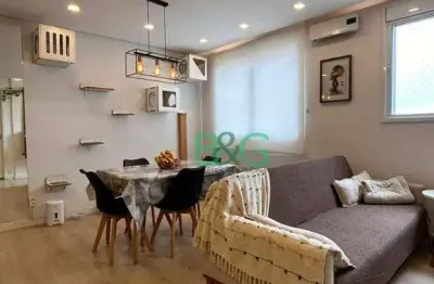 Apartamento com 1 dormitório à venda, 37 m² por r$ 482.000 - chácara inglesa - são paulo/sp