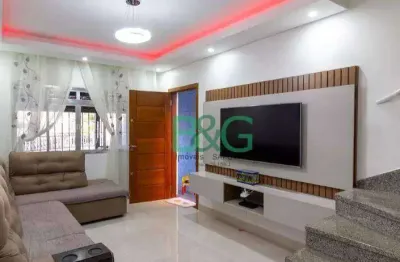 Sobrado com 3 dormitórios à venda, 121 m² por r$ 649. - vila campo grande - são paulo/sp