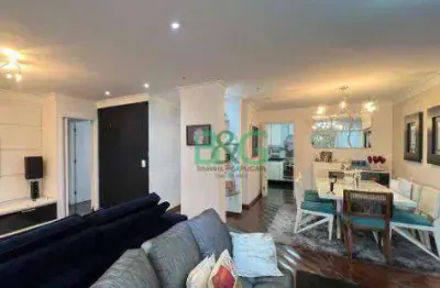 Apartamento à venda, 129 m² por r$ 1.150.000,00 - vila romana - são paulo/sp