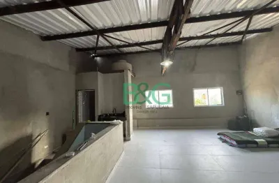 Galpão para alugar, 270 m² por r$ 16.800/mês - várzea da barra funda - são paulo/sp