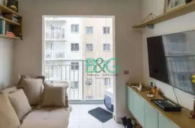 Apartamento com 2 dormitórios à venda, 35 m² por r$ 350.000,00 - cambuci - são paulo/sp